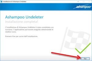 Ashampoo Undeleter Installazione
