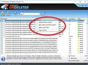 Ashampoo Undeleter Ripristino file eliminati