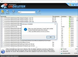 Ashampoo Undeleter Ripristino file eliminati