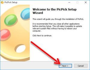 PicPick Setup Wizard