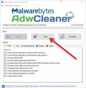Come rimuovere gli Adware