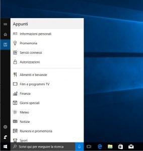 Farsi conoscere da Cortana