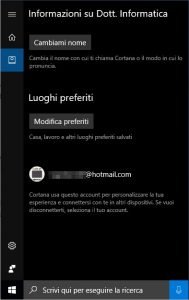 Farsi conoscere da Cortana