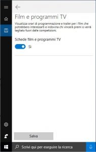 Farsi conoscere da Cortana film e serie tv