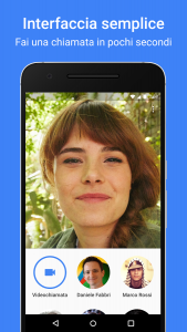 Google duo chiamate vocali