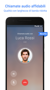 Google duo chiamate vocali
