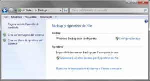 Backup Windows 7