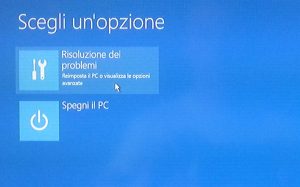 Ripristino Windows 10