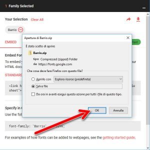 installare nuovi caratteri in Windows 10