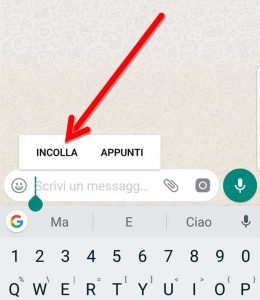 Condividere contatti con Android