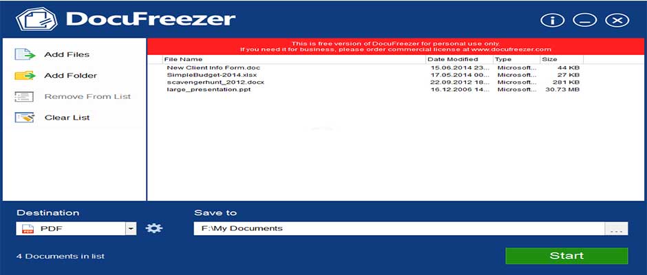 Convertire documenti Word, Excel e PowerPoint in PDF
