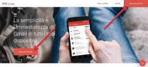 Creare un account Google