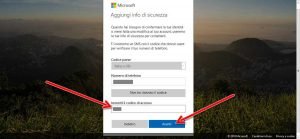 Creare un account Microsoft