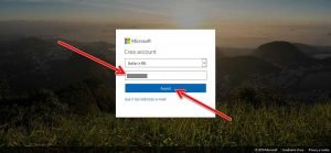 Creare un account Microsoft