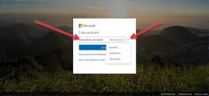 Creare un account Microsoft