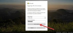 Creare un account Microsoft