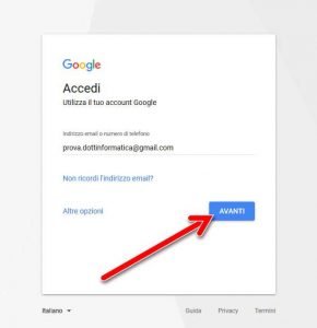 Eliminare un account Google