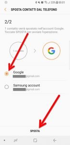 Trasferire dati tra Android