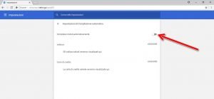 Disattivare il completamento automatico di Chrome