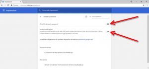 Disattivare il completamento automatico di Chrome