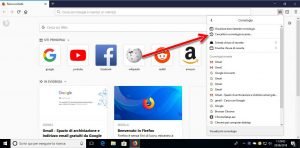 eliminare la cronologia di navigazione di Firefox