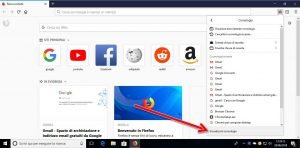 eliminare la cronologia di navigazione di Firefox