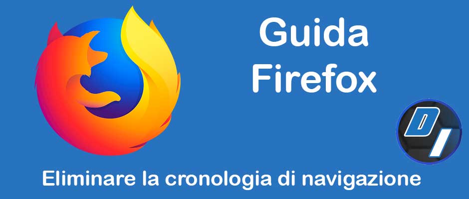 eliminare la cronologia di navigazione di Firefox