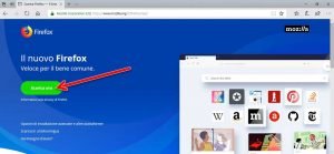 Scaricare ed installare Mozilla Firefox