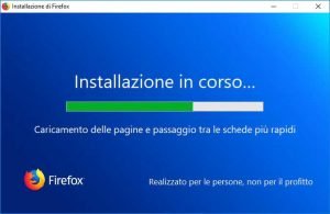 Scaricare ed installare Mozilla Firefox