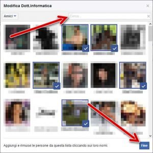 Come creare liste di amici su Facebook