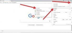 eliminare la cronologia di navigazione di Chrome