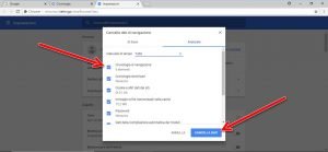 eliminare la cronologia di navigazione di Chrome