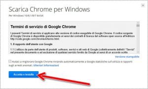 installare Google Chrome