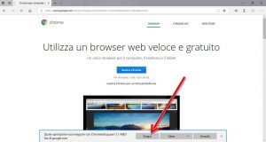installare Google Chrome