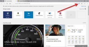 Eliminare la cronologia di navigazione di Edge