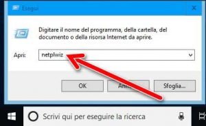 netplwiz