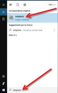 netplwiz