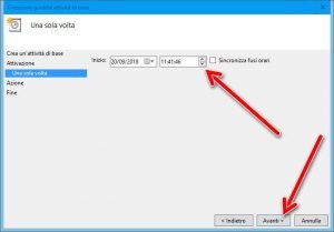 Programmare lo spegnimento automatico del PC