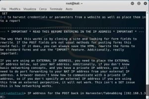 Clonare siti Web e rubare le password