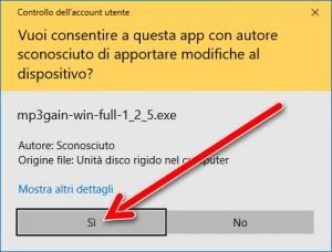Bilanciare il volume degli Mp3