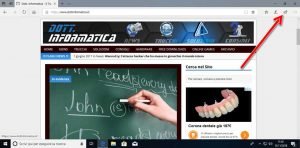 Condividere pagine web