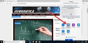 Condividere pagine web