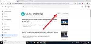 Mantenersi aggiornati con le notizie di Google News