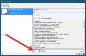 trovare i testi delle canzoni