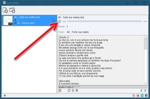 trovare i testi delle canzoni