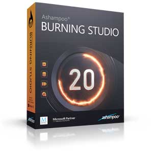 software di masterizzazione Ashampoo burning studio 20