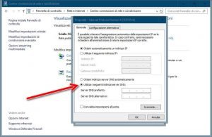 Cambiare i server DNS per migliorare le prestazioni della navigazione