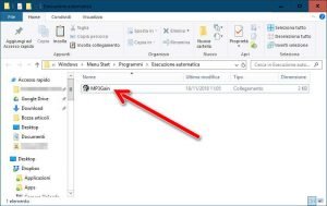 Gestire i programmi che si avviano automaticamente con Windows 10