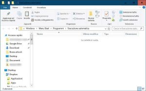Gestire i programmi che si avviano automaticamente con Windows 10