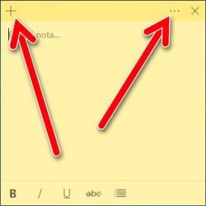 Creare promemoria sul desktop con Sticky Notes